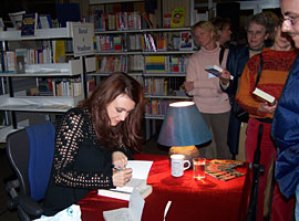 Camilla Lckberg bei der Lesung